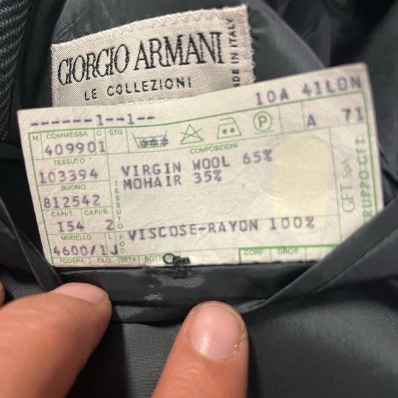 Giorgio Armani Sports Blazer (Dry Cleaned) - Picture 9 of 13